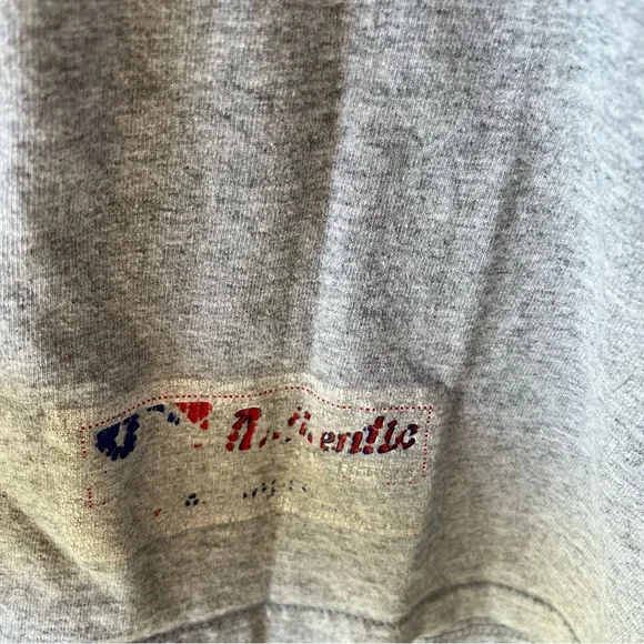 Vintage Majestic Boston Red Sox Gray Heather Graphic Tee XL - Picture 4 of 7